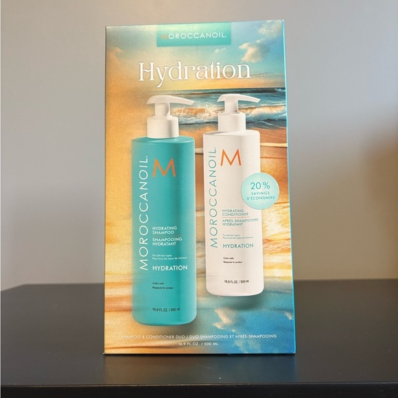 Moroccanoil Hydration Shampoo & Conditioner Half-Liter Set - Picture 2 of 4